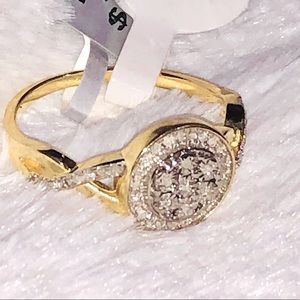 Bridal Engagement Ring So Beautiful! REAL DIAMONDS